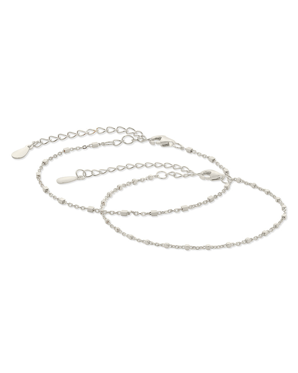 Sterling Silver Chloe Bracelet Set of 2 Bracelet Sterling Forever 