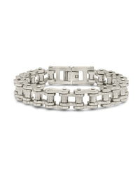 Bolt Watch Band Chain Bracelet Bracelet Sterling Forever Silver 