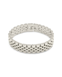 Chunky Watch Band Chain Bracelet Bracelet Sterling Forever 