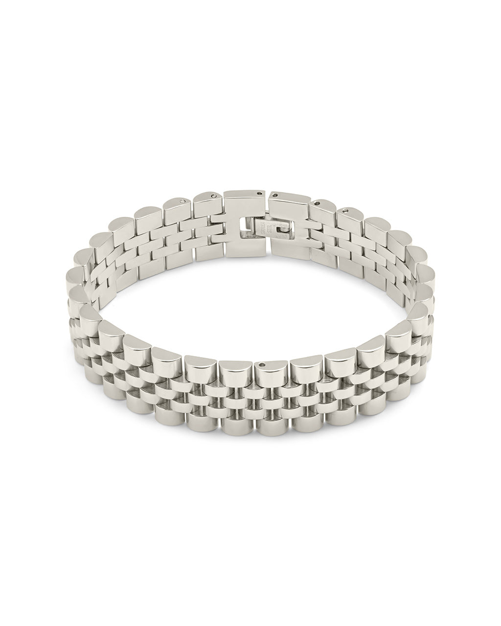 Chunky Watch Band Chain Bracelet Bracelet Sterling Forever 