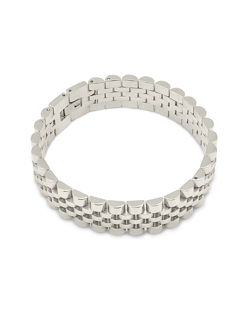 Chunky Watch Band Chain Bracelet Bracelet Sterling Forever 