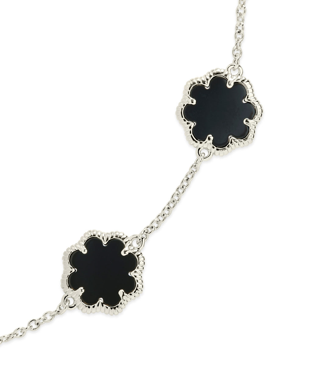 Rose Clover Station Bracelet Bracelet Sterling Forever 