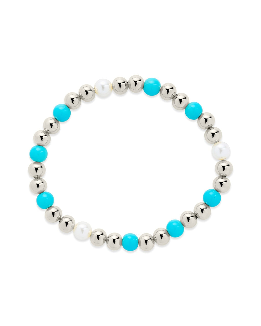 Indra Beaded Bracelet Bracelet Sterling Forever Silver 