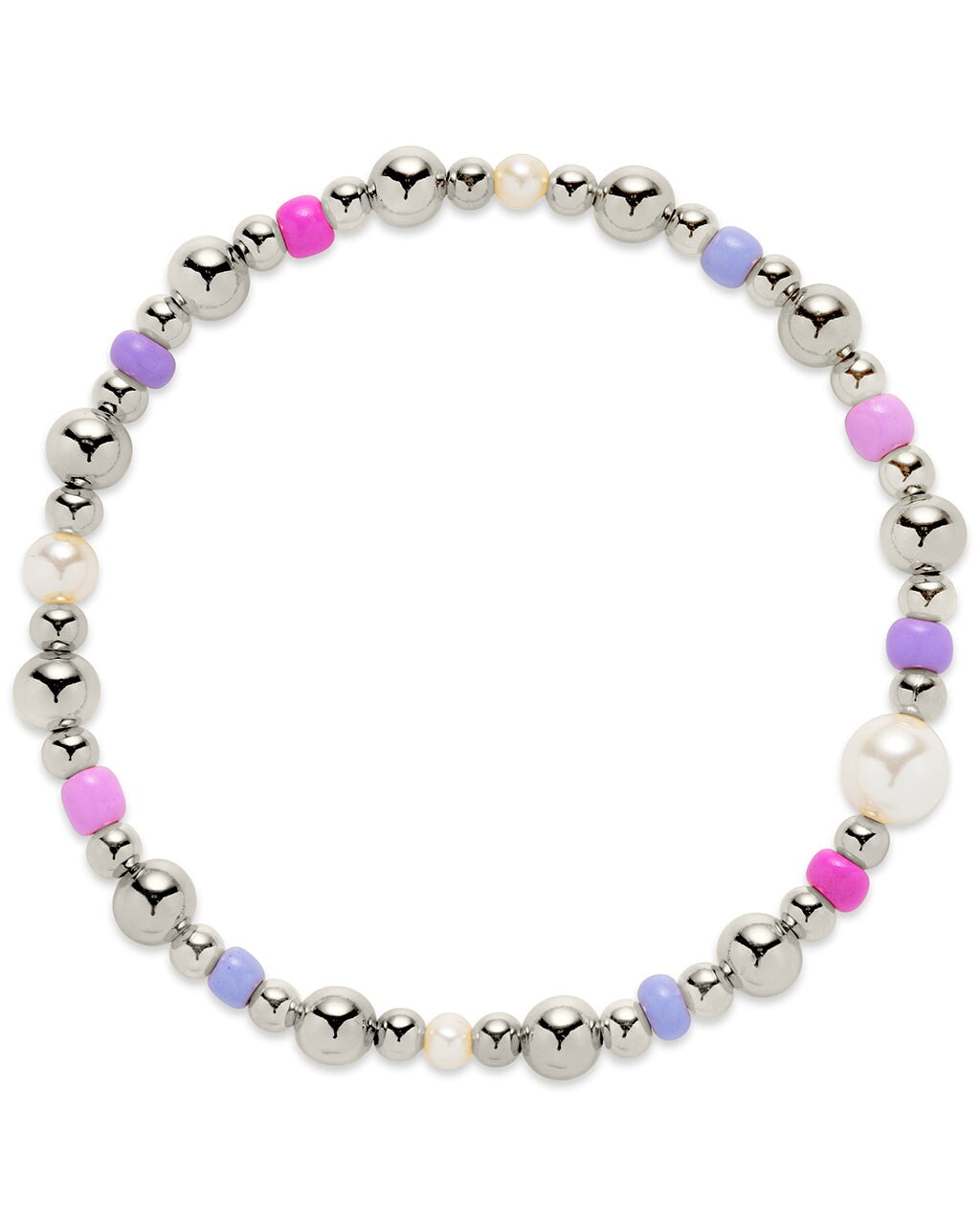 Priscilla Beaded Stretch Bracelet Set Bracelet Sterling Forever 