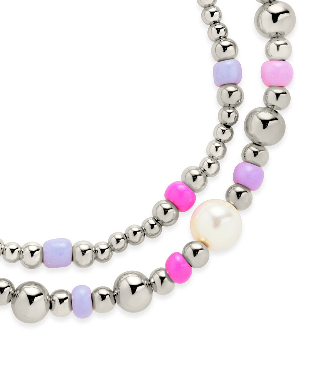 Priscilla Beaded Stretch Bracelet Set Bracelet Sterling Forever 