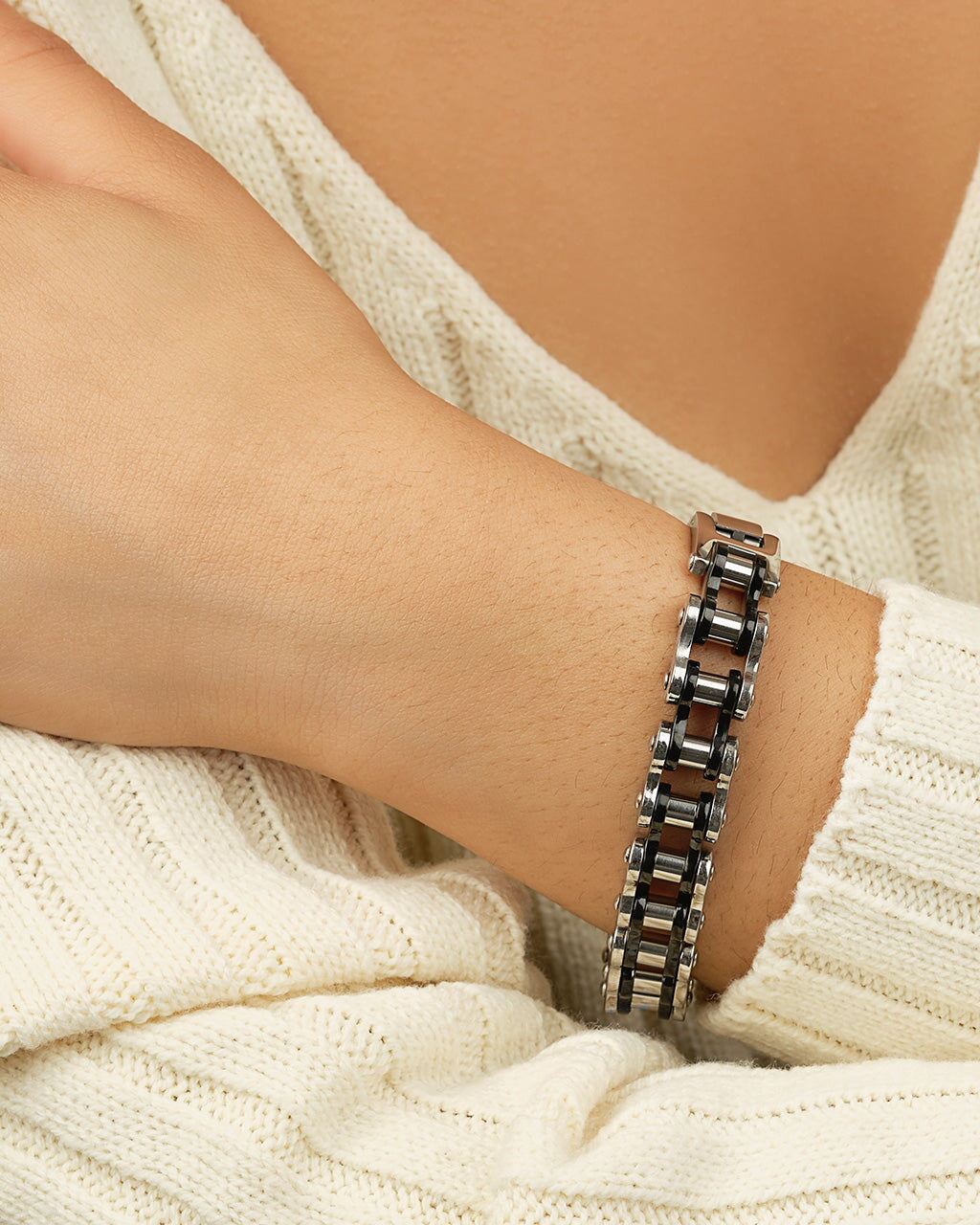 Bolt Watch Band Chain Bracelet Bracelet Sterling Forever 