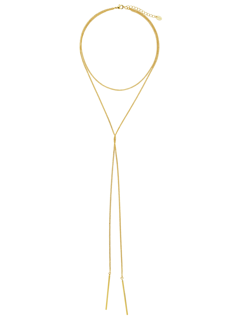 Bar Drops Chain Choker - Sterling Forever