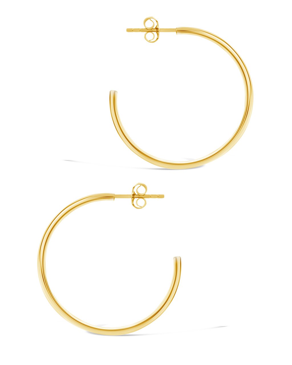 Everlee Hoops Earring Sterling Forever 