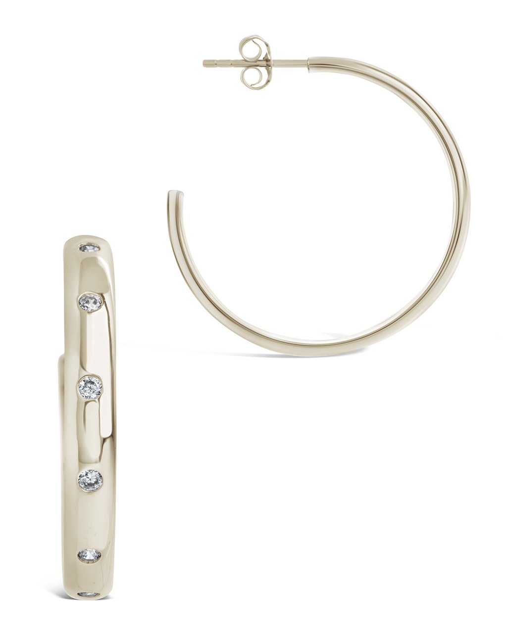 Everlee Hoops Earring Sterling Forever Silver 