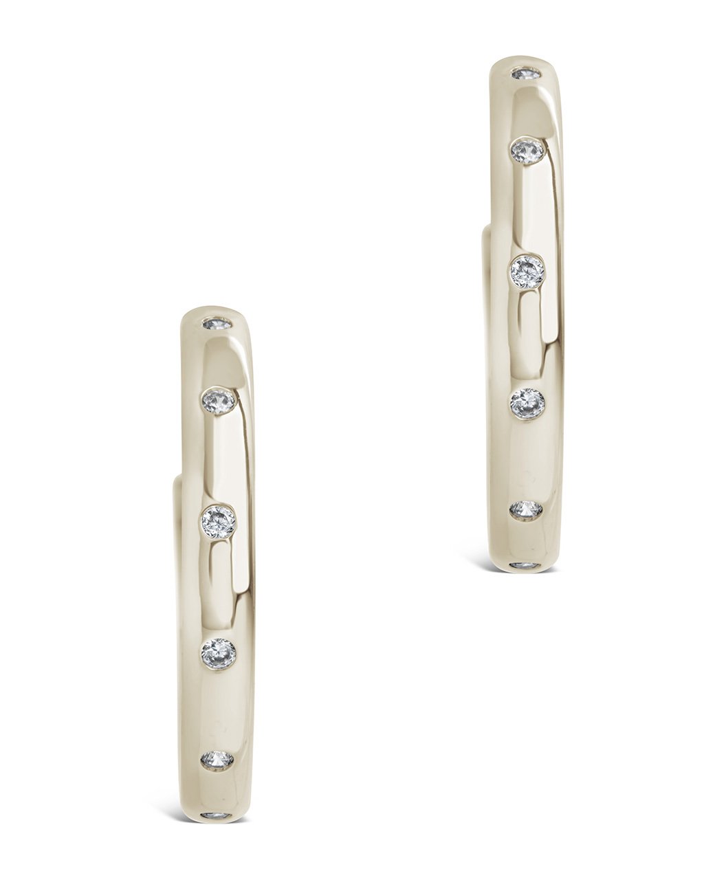 Everlee Hoops Earring Sterling Forever 