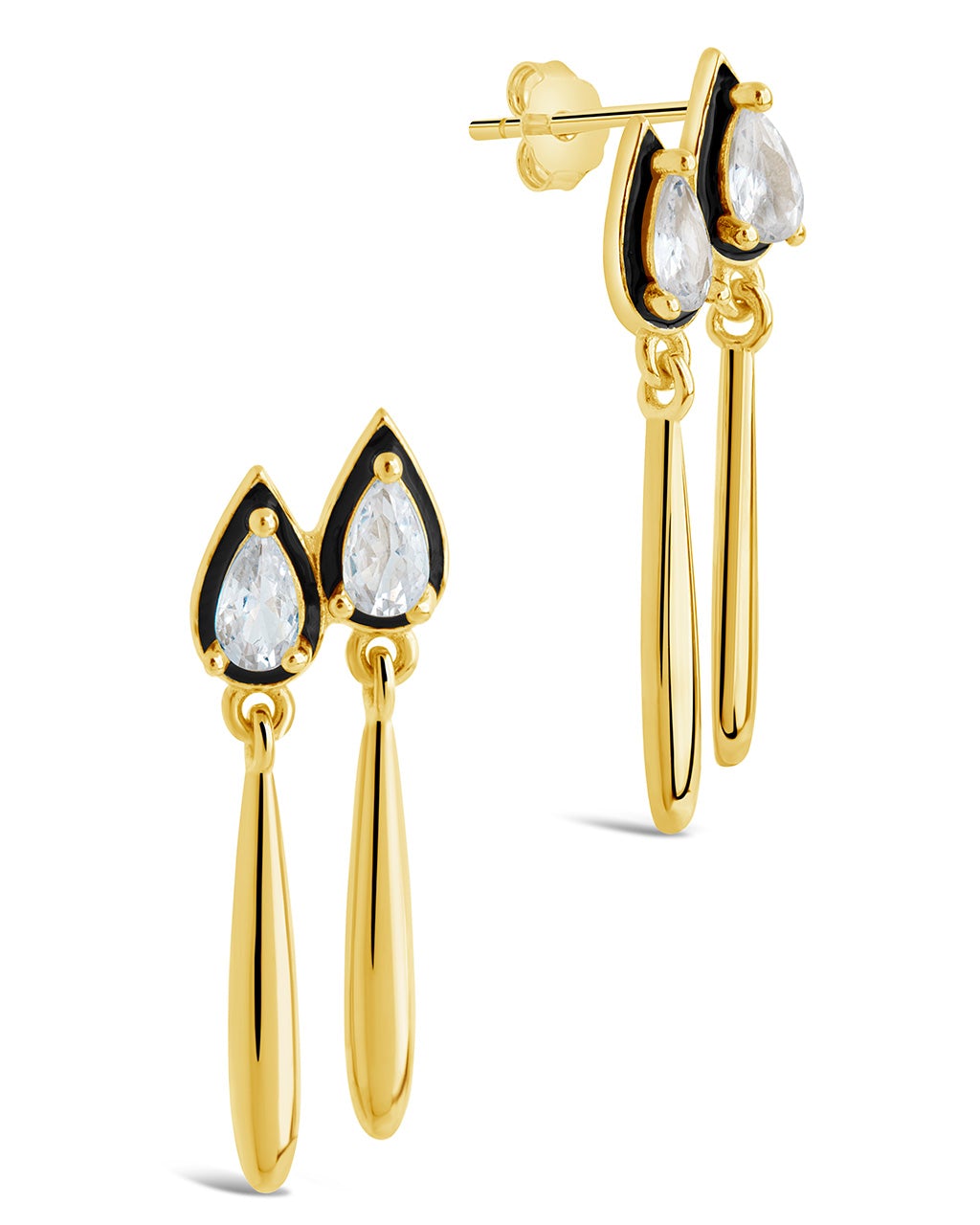 Nyx Dangle Earrings Earring Sterling Forever Gold 