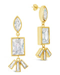 Bella Drop Earrings Earring Sterling Forever Gold 