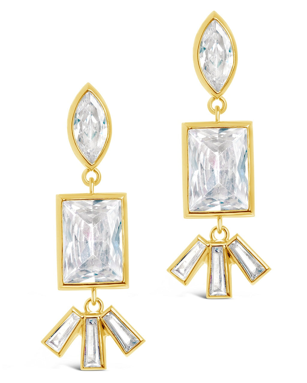 Bella Drop Earrings Earring Sterling Forever 