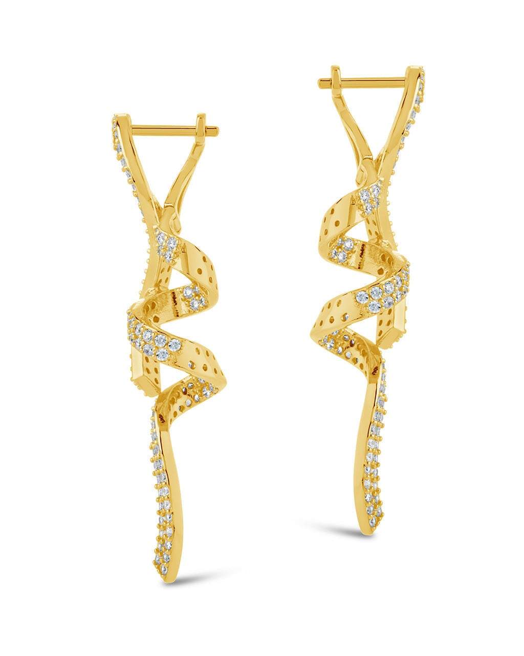 Carrie Drop Studs Earring Sterling Forever 