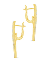 Amina Statement Studs Earring Sterling Forever 