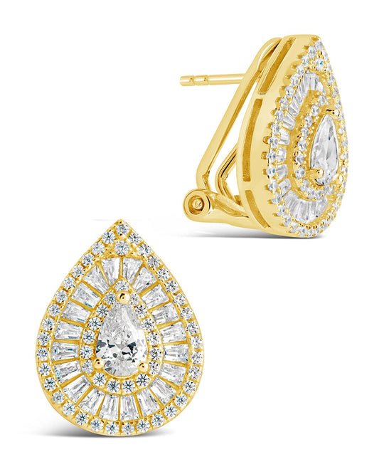 Scarlett Studs Earring Sterling Forever Gold 