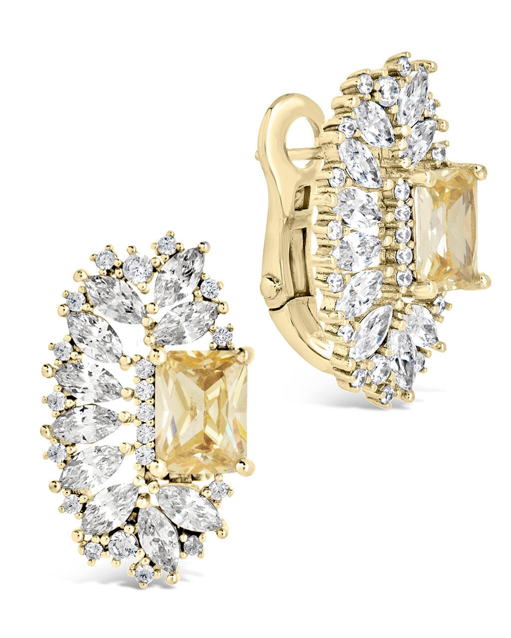 Nina Statement Studs Earring Sterling Forever 