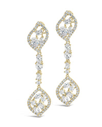 Mariah Drop Studs Earring Sterling Forever 