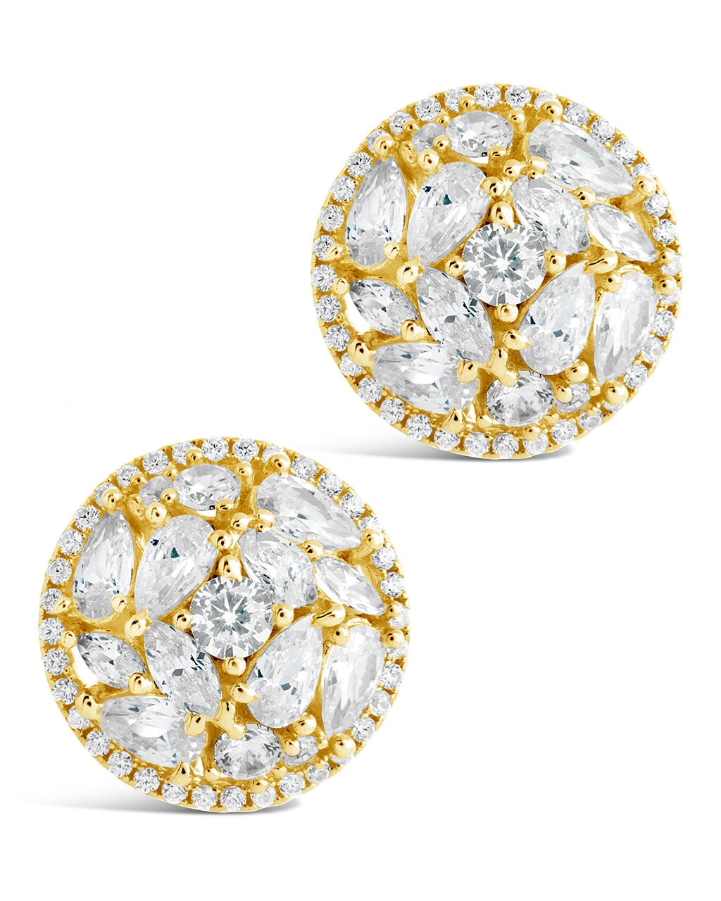 Large Gold Circle Stud Earrings – Amy Gregg Jewelry