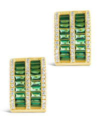 Serena CZ Hoops Earring Sterling Forever 
