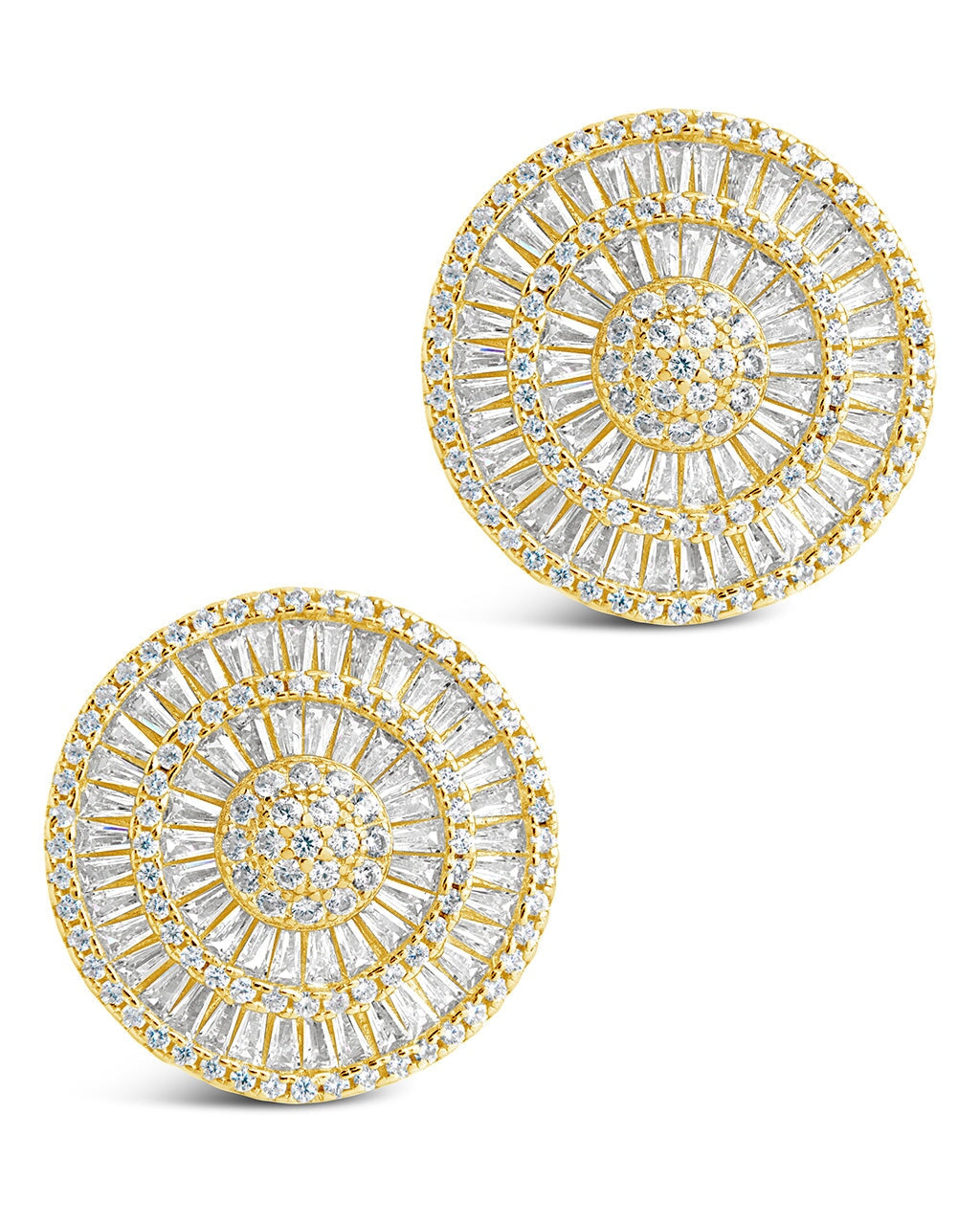 Sandy Circle Studs Earring Sterling Forever 