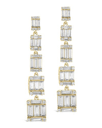 Penelope Drop Studs Earring Sterling Forever 