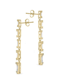 Penelope Drop Studs Earring Sterling Forever 