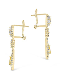 Jennifer Drop Studs Earring Sterling Forever 