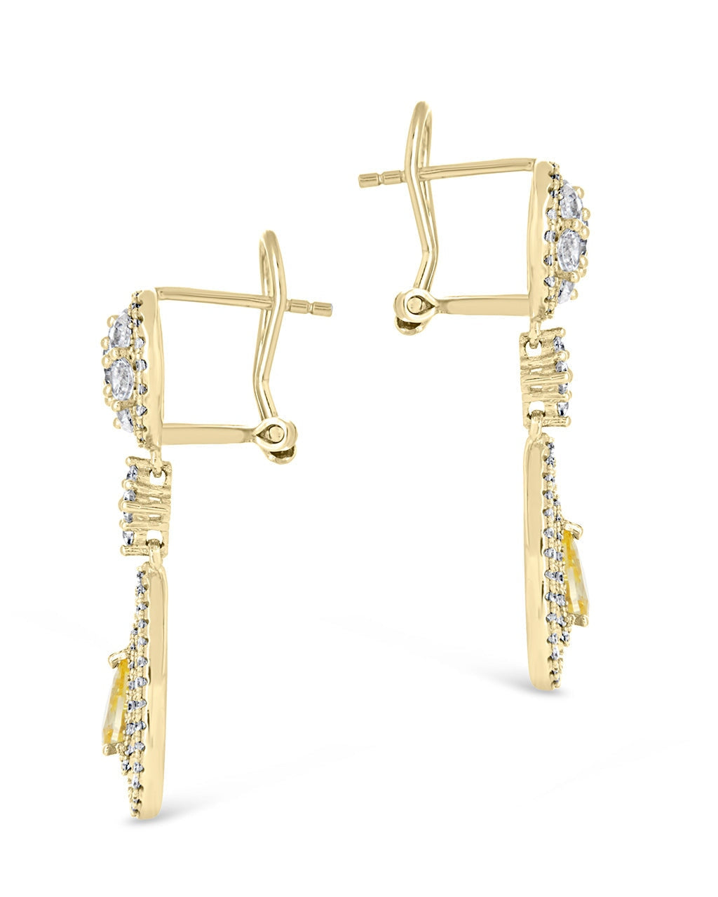 Jennifer Drop Studs Earring Sterling Forever 