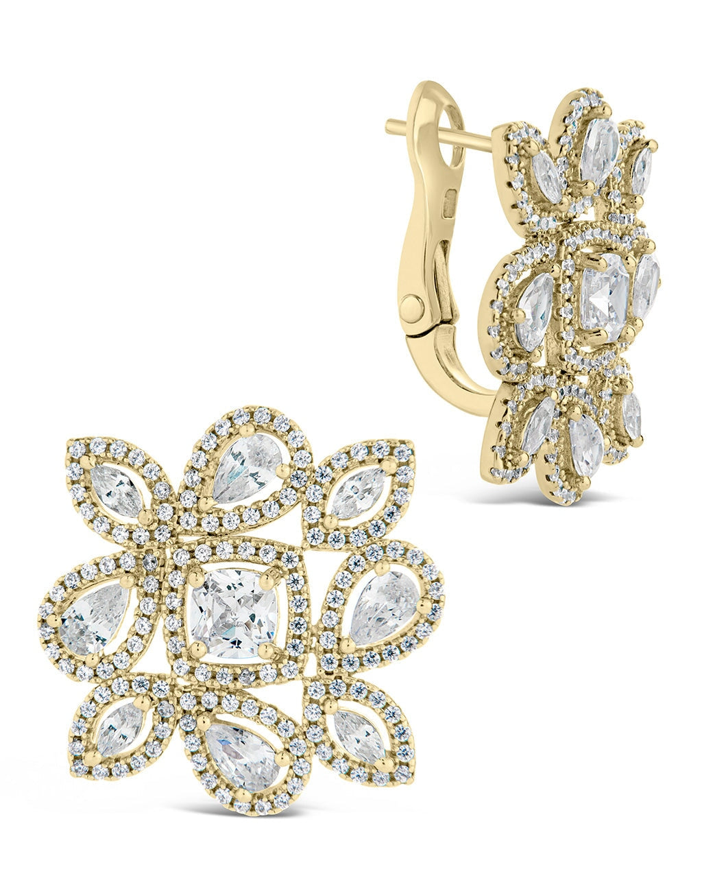Kelsea Statement Studs Earring Sterling Forever 