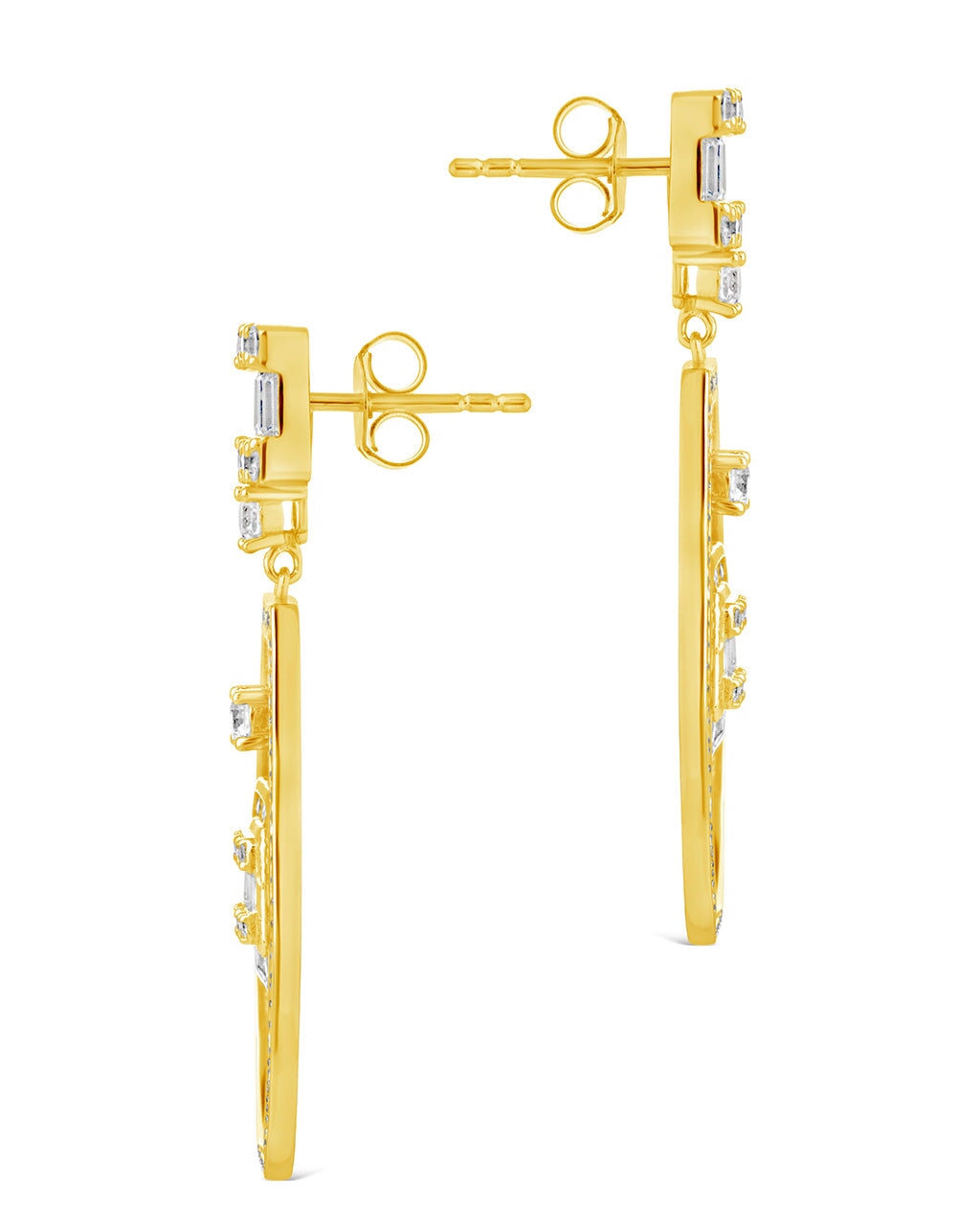 Kendall Drop Studs Earring Sterling Forever 