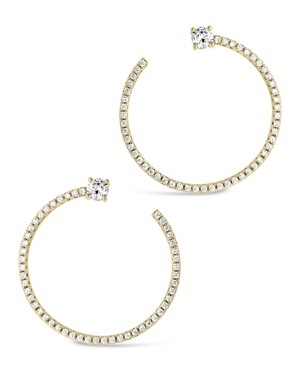 Cindy Circle Studs Earring Sterling Forever 