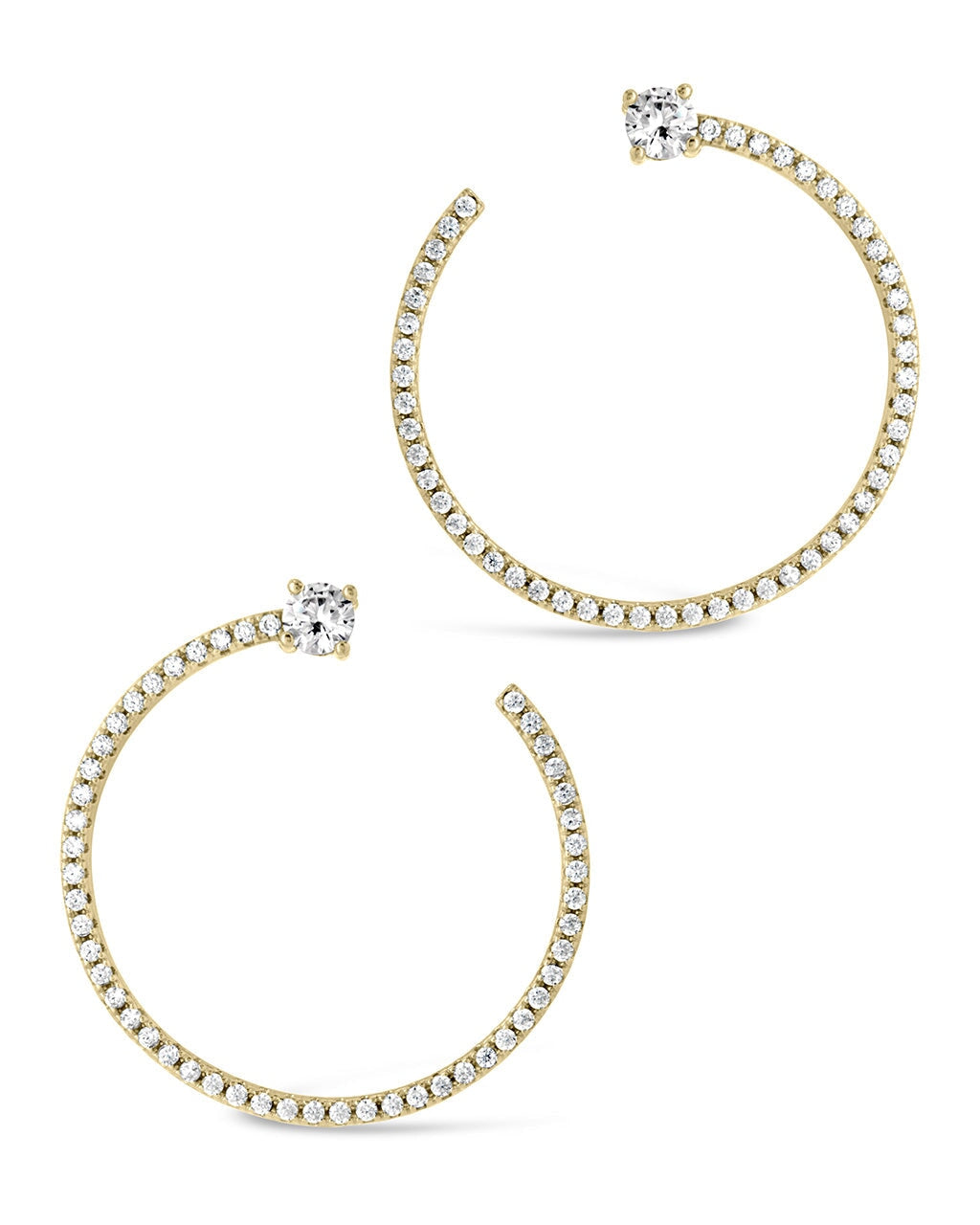 Cindy Circle Studs Earring Sterling Forever 