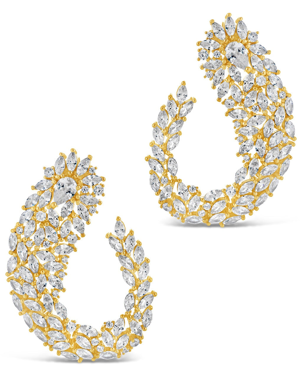 Gwen Statement Studs Earring Sterling Forever 