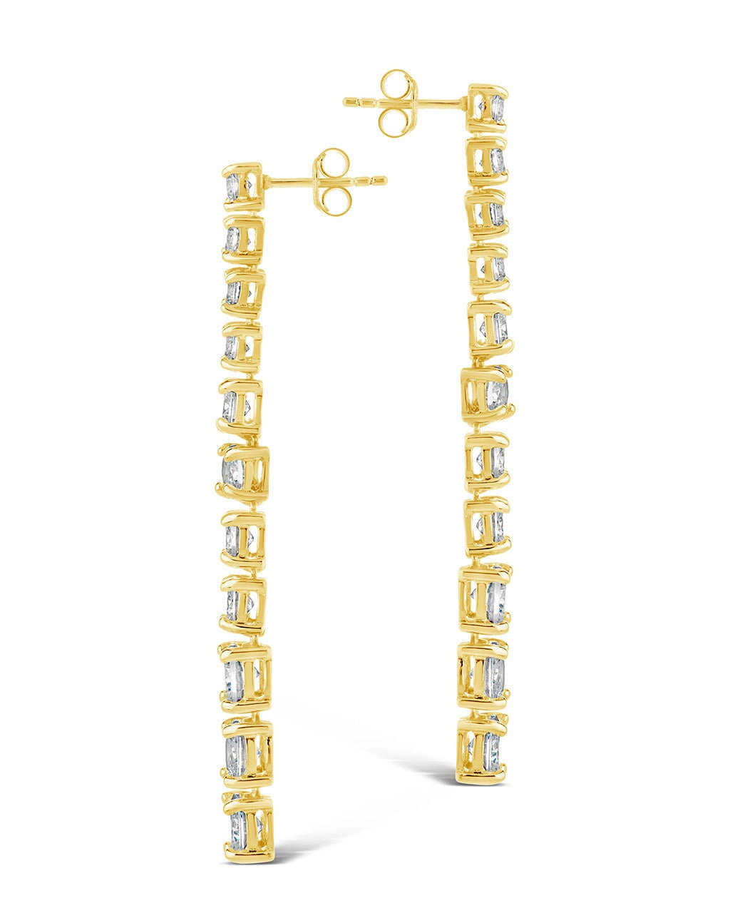 Natasha Drop Studs Earring Sterling Forever 