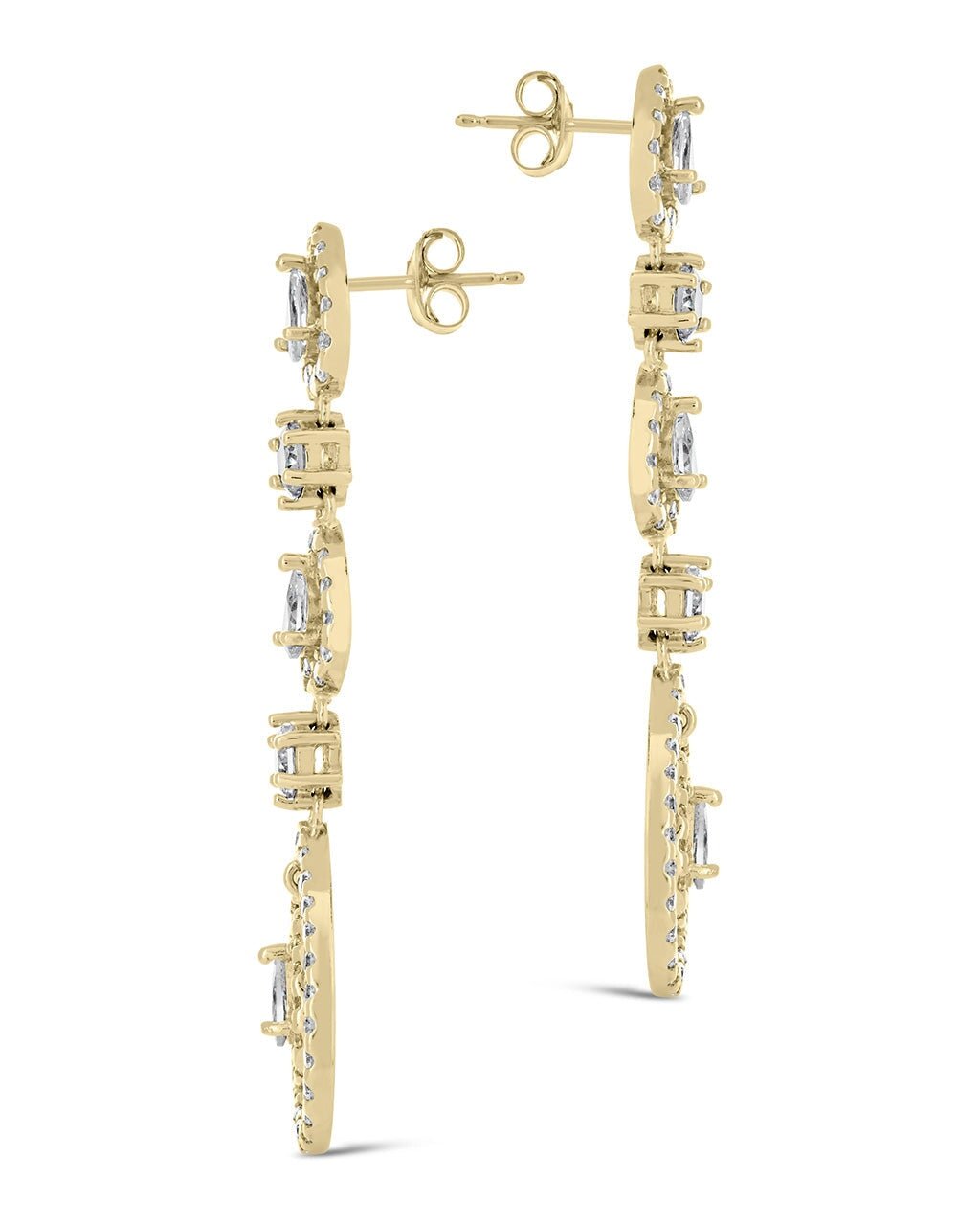 Meryl CZ Drop Earrings - Sterling Forever