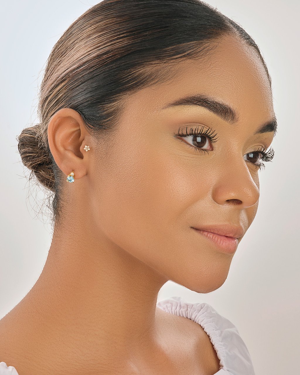 Sterling Silver Birthstone Studs Earring Sterling Forever 