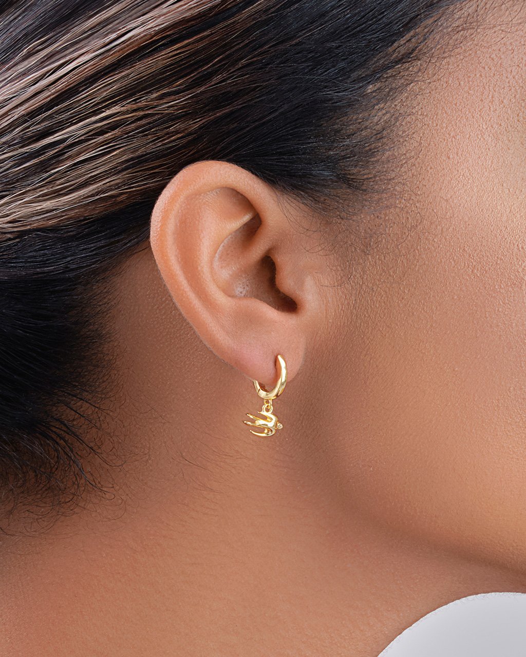 Rhea Micro Hoops Earring Sterling Forever 