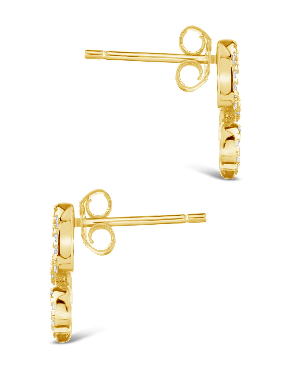 Sterling Silver Eden Snake Studs Earring Sterling Forever 