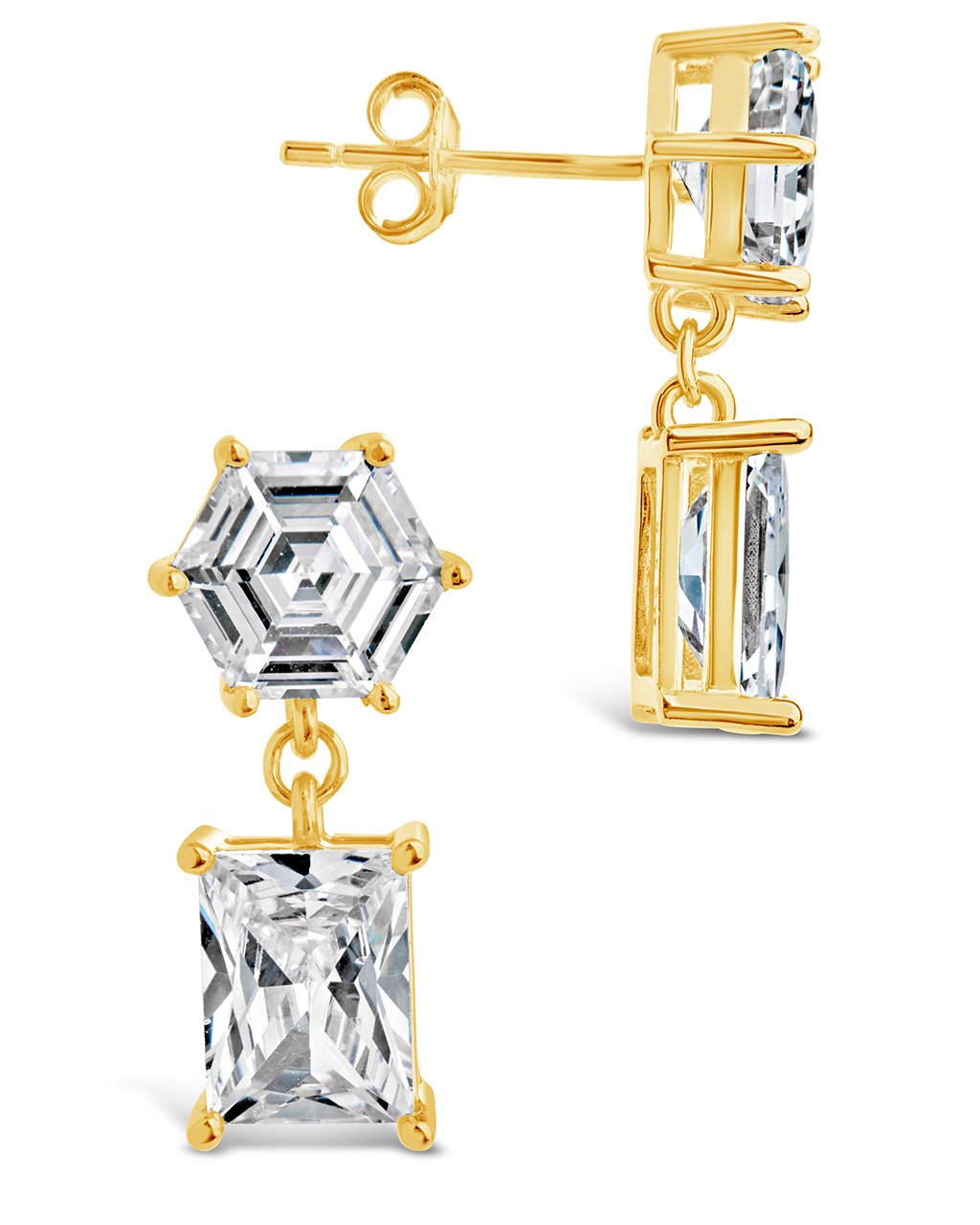 Daphne Drop Studs Earring Sterling Forever 