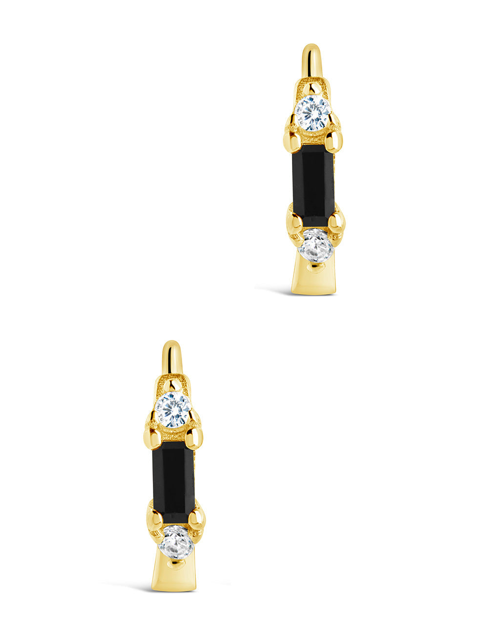 Hadley Micro Hoops Earring Sterling Forever 