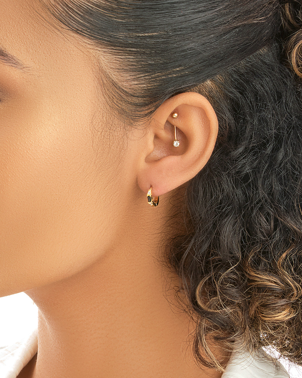 Hadley Micro Hoops Earring Sterling Forever 