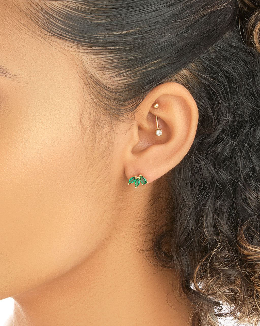 Nora CZ Studs Earring Sterling Forever 