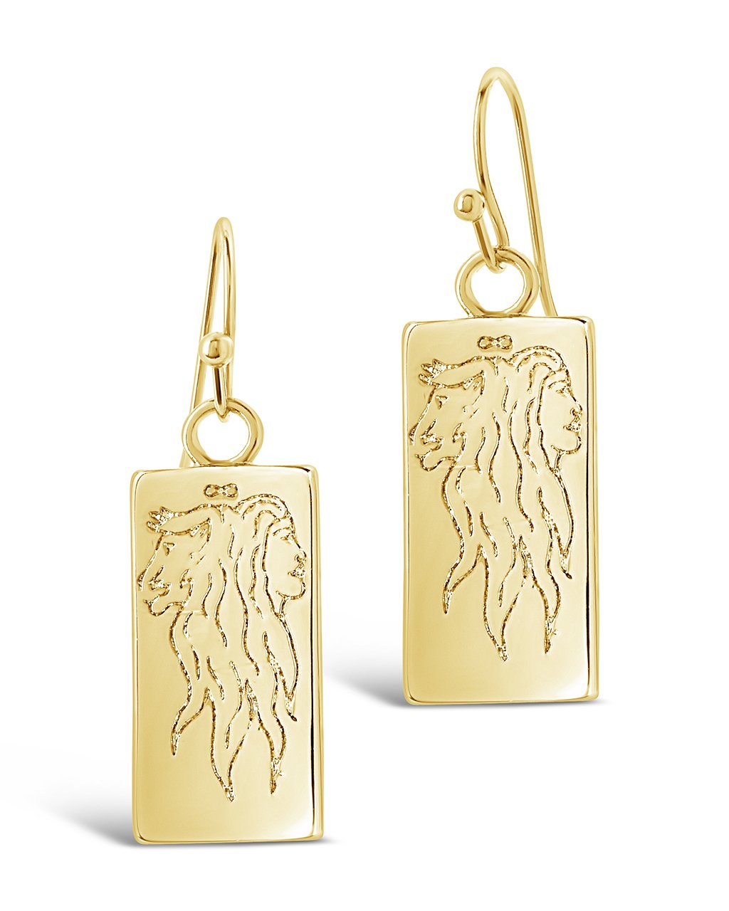 Tarot Card Dangle Earrings - Sterling Forever
