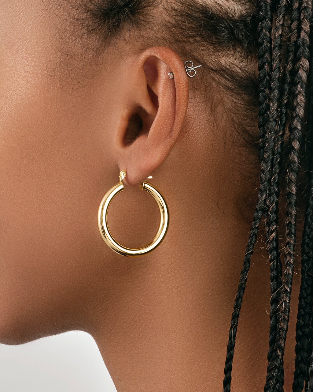 Irregular Flat Hammered Hoops | Handmade in NYC by Delia Langan – Delia  Langan Jewelry