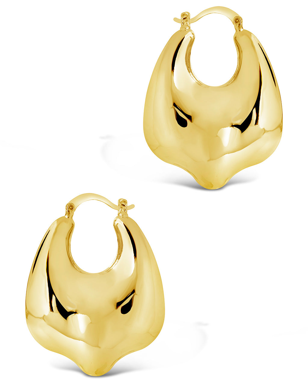 Moxie Hoops Earring Sterling Forever 