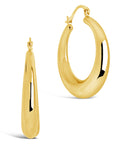 Kali Hoops Earring Sterling Forever Gold 
