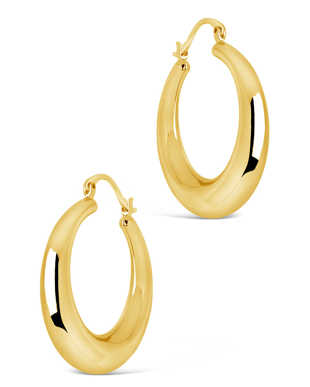 Kali Hoops Earring Sterling Forever 