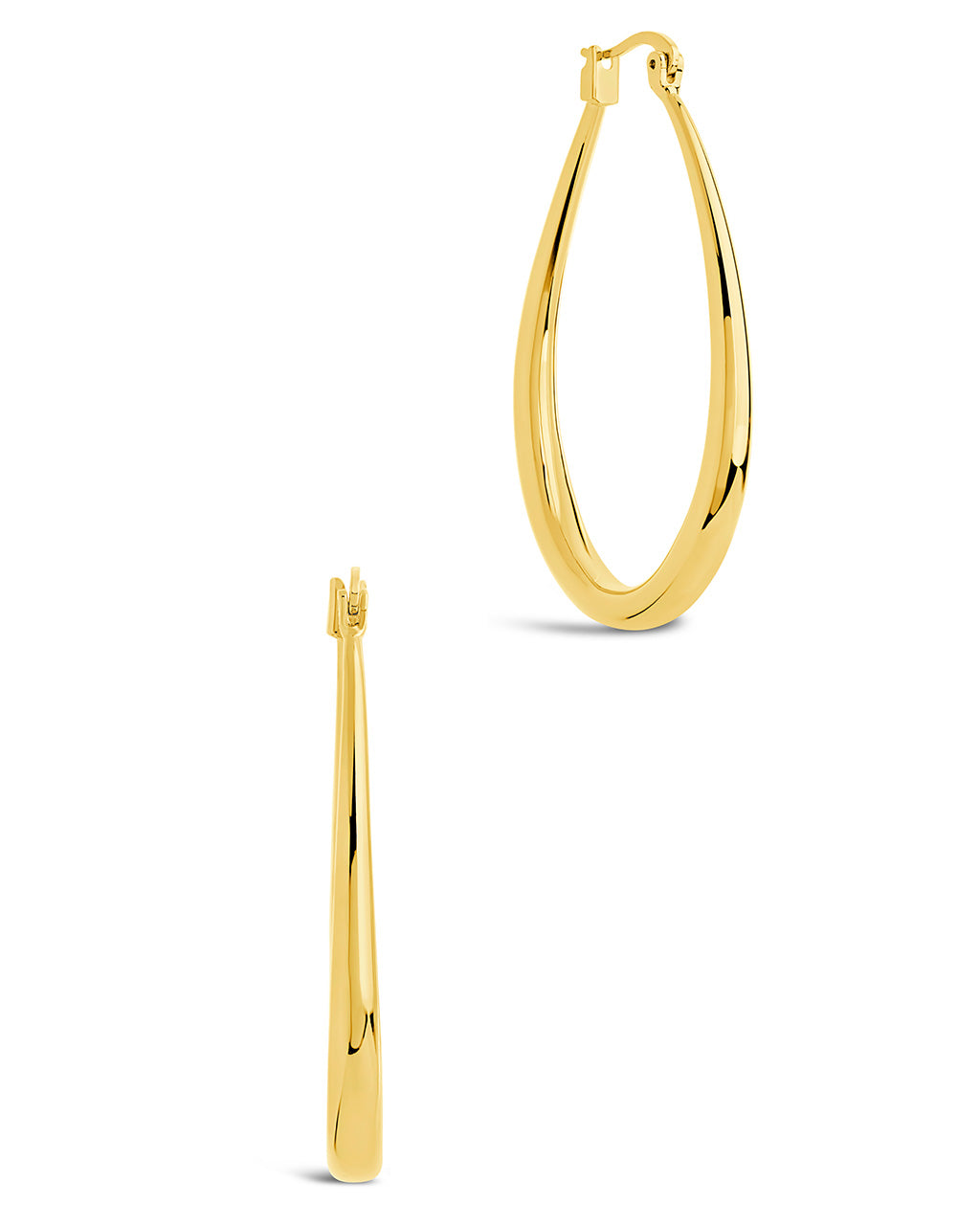 Jules Hoops Earring Sterling Forever Gold 