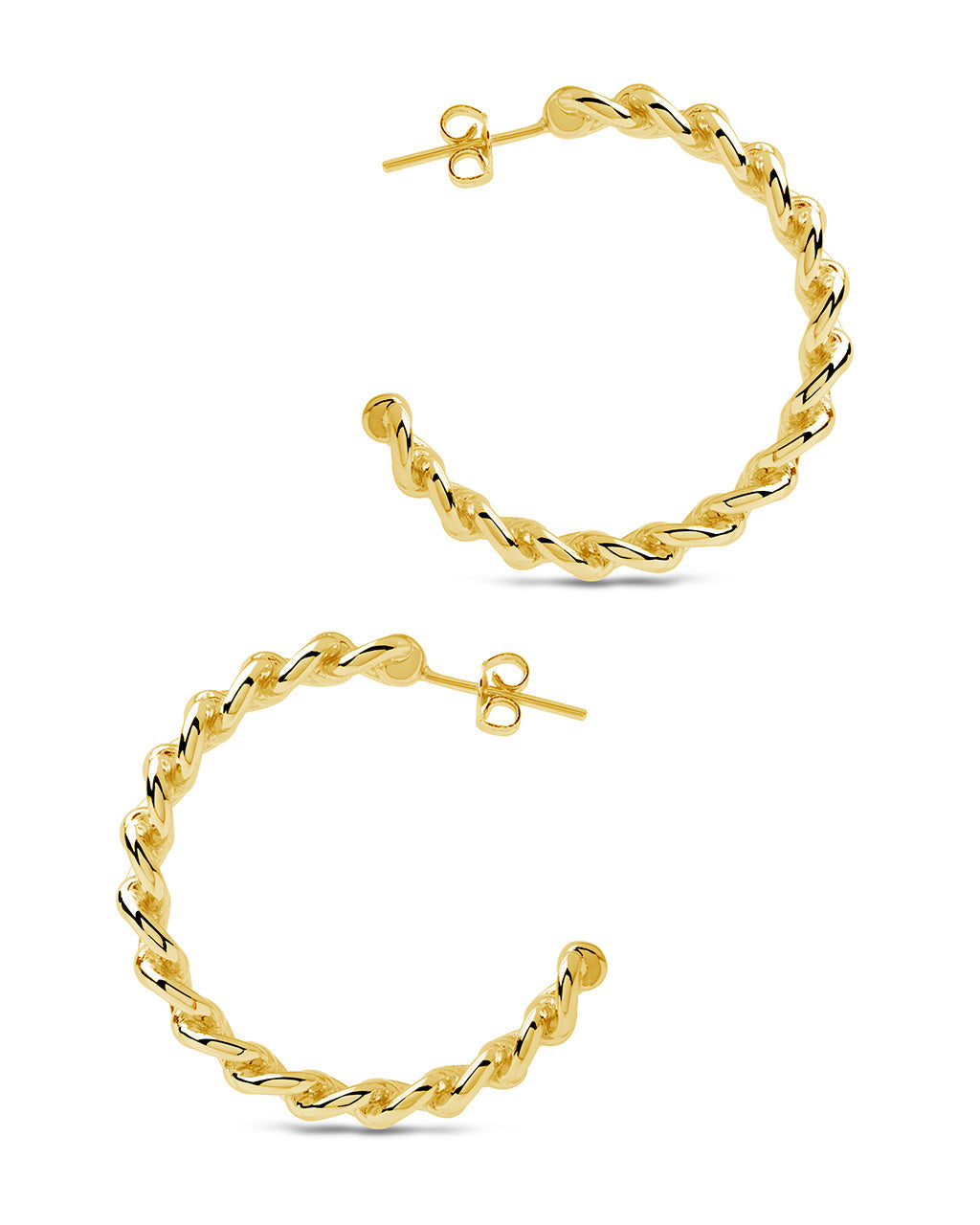 Zaylee Hoops Earring Sterling Forever 